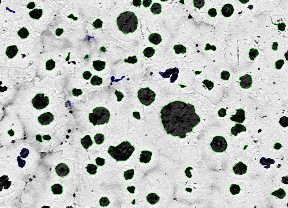 Nodularity and ferrite-pearlite analysis