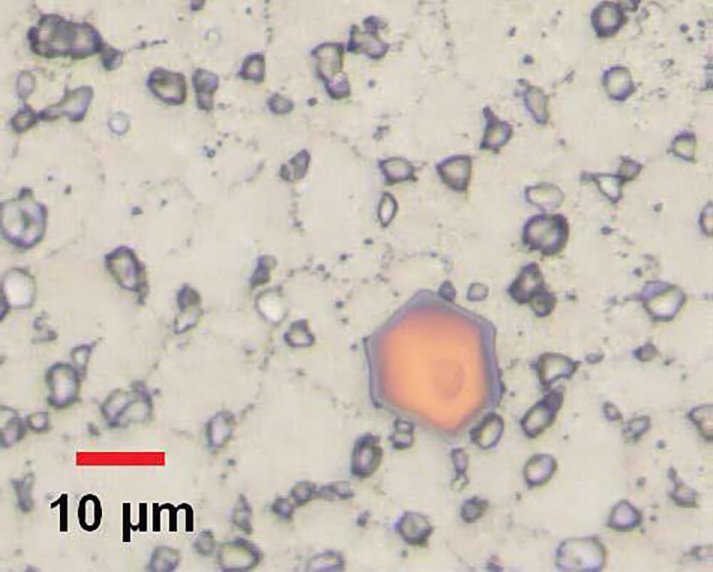 Carbides Analysis in Nickel-Based Alloy