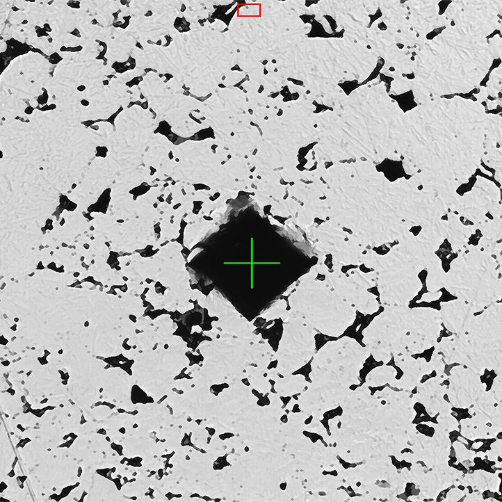 Microhardness and porosity (Vickers)