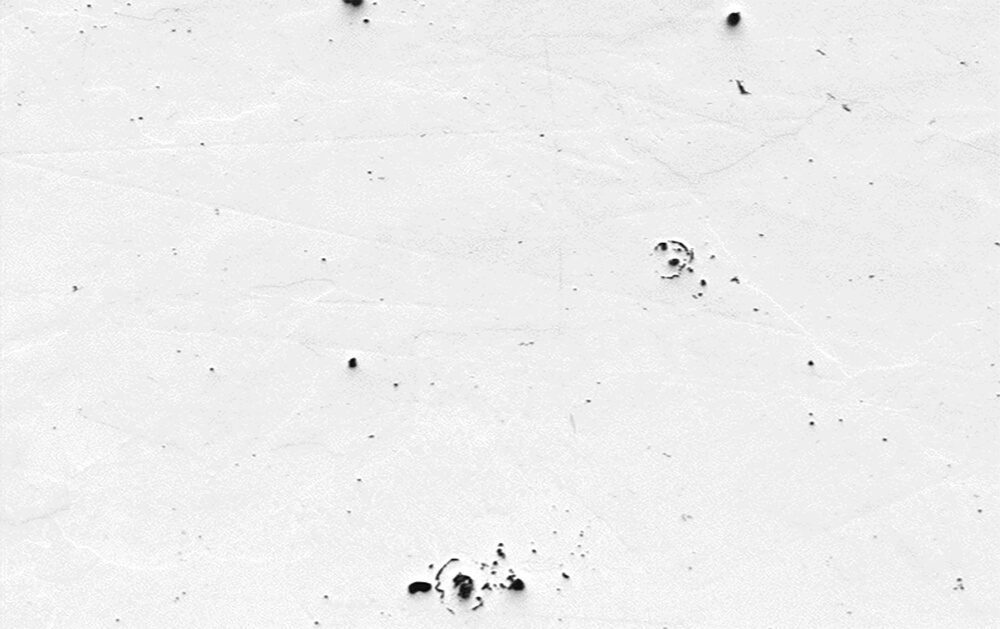 Al2O3 clusters and argon-cavities rating