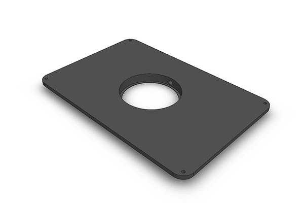 Stage Plate for one mounted sample