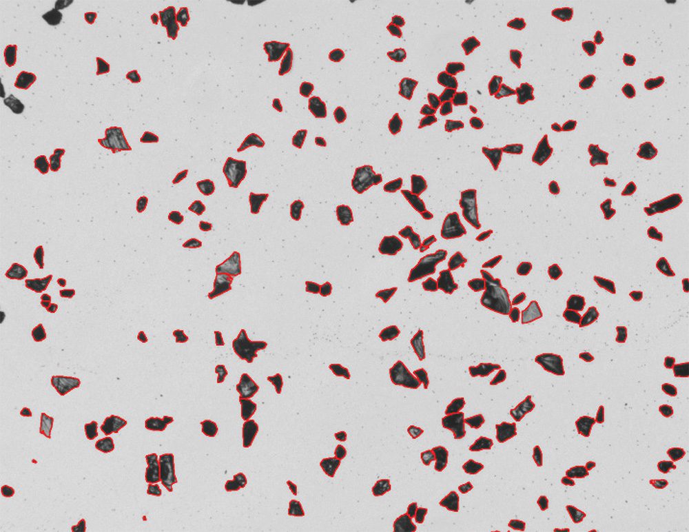 Powder particle analysis