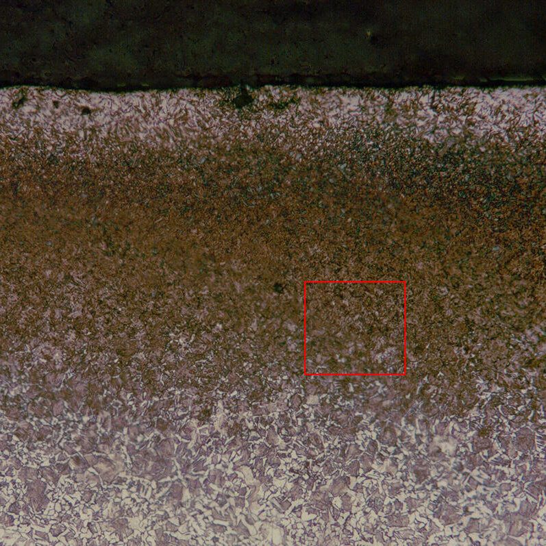 Depth of Decarburization of Steel