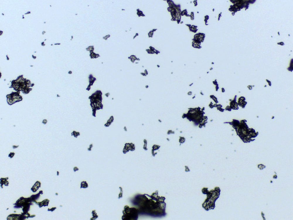 Polymer particle size analysis