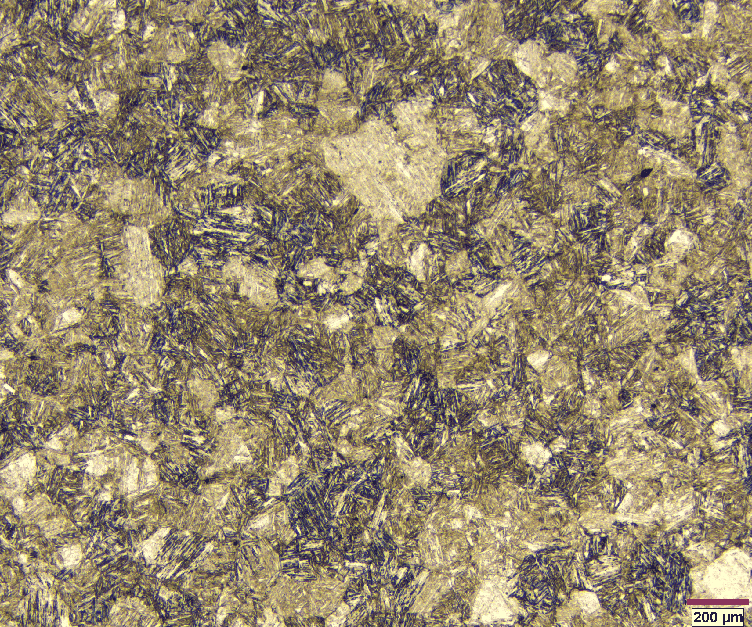 Martensite in steel