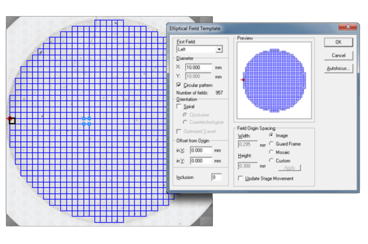 Circular Stage Pattern