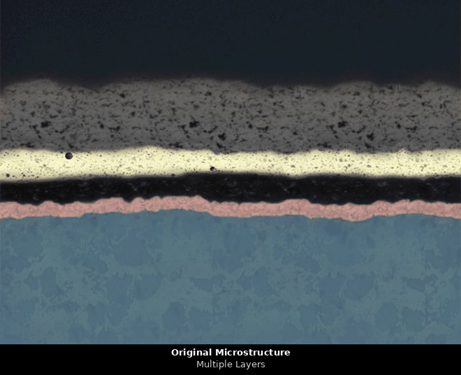 Multiple Layers microstructure