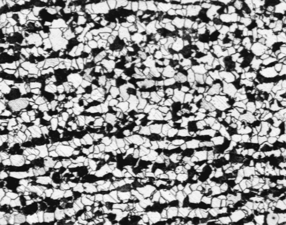 ASTM E1268 banding analysis