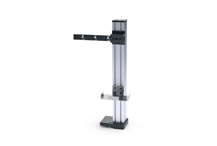 Märzhäuser immersion liquid dispenser and holder