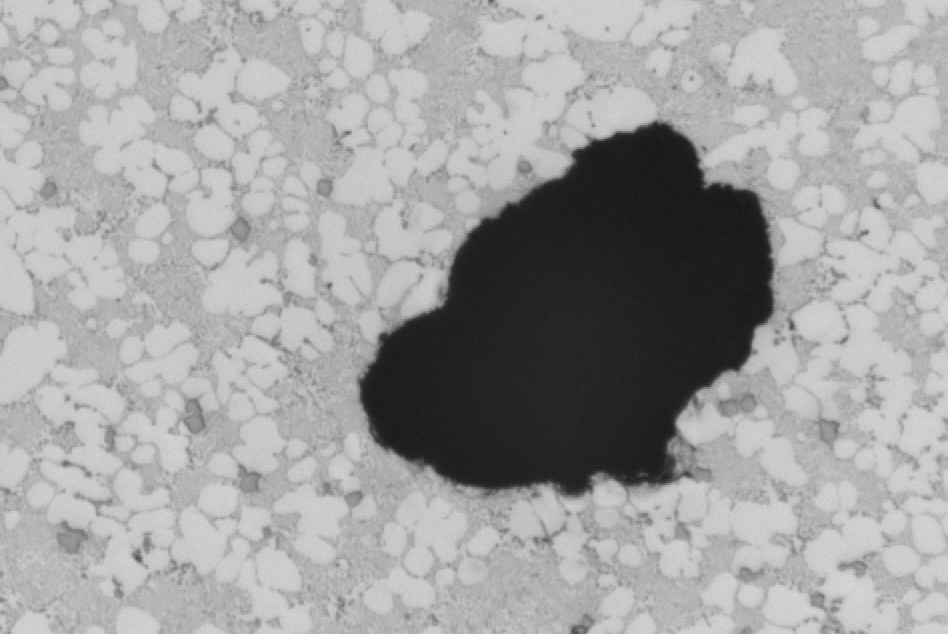Porosity and voids analysis in hardened concrete
